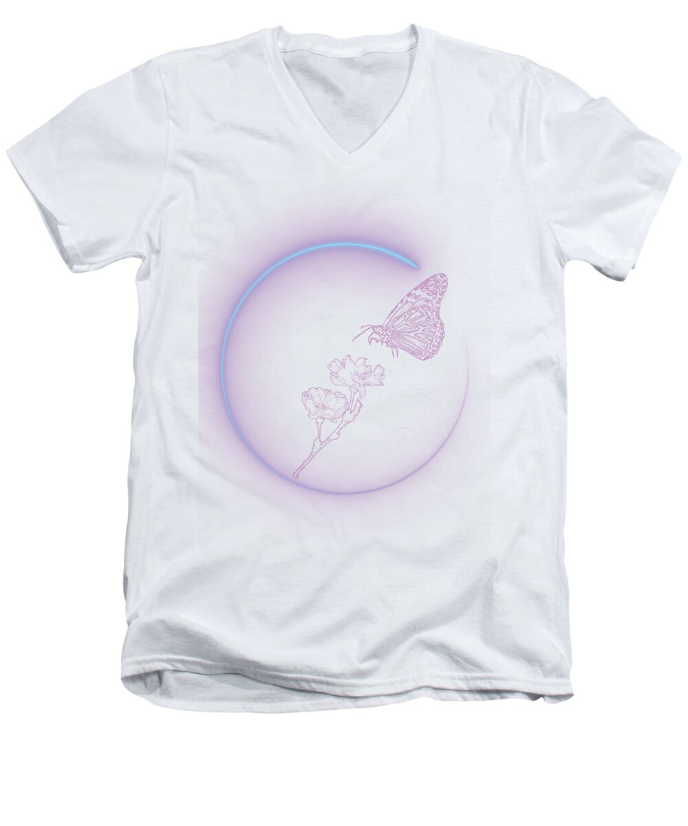 The Butterfly Effect - Men's V-Neck T-Shirt