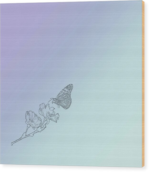 The Butterfly Effect - Wood Print